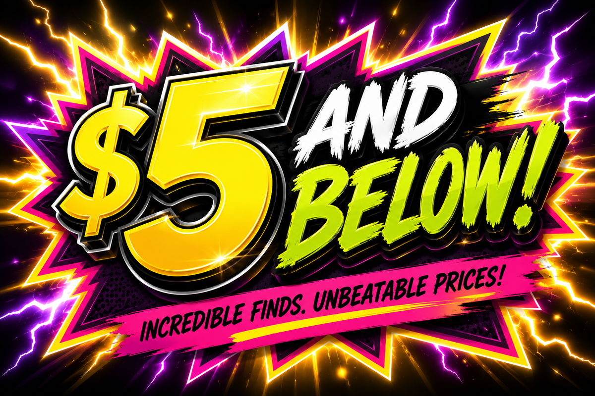 $5 and Below Deals