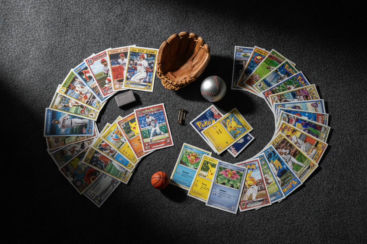 Sports Cards, Pokeman & Memorabilia