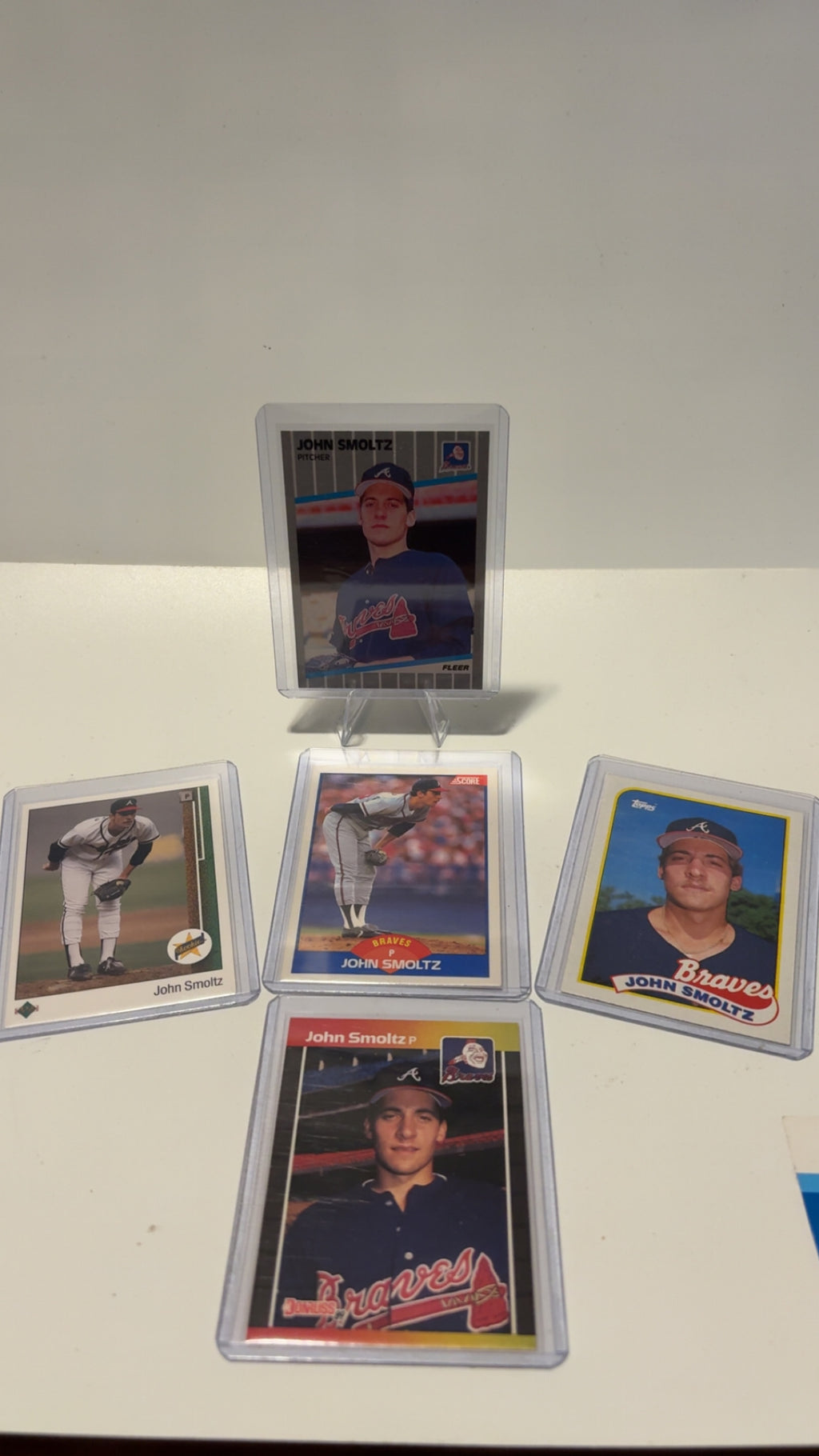 John Smoltz RC Lot