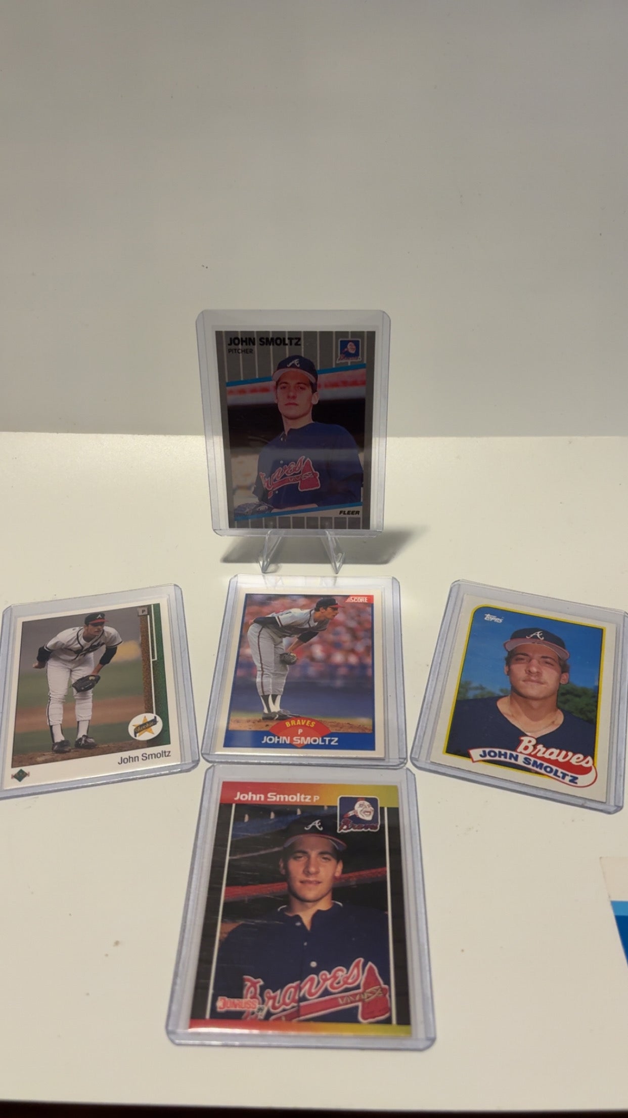 John Smoltz RC Lot