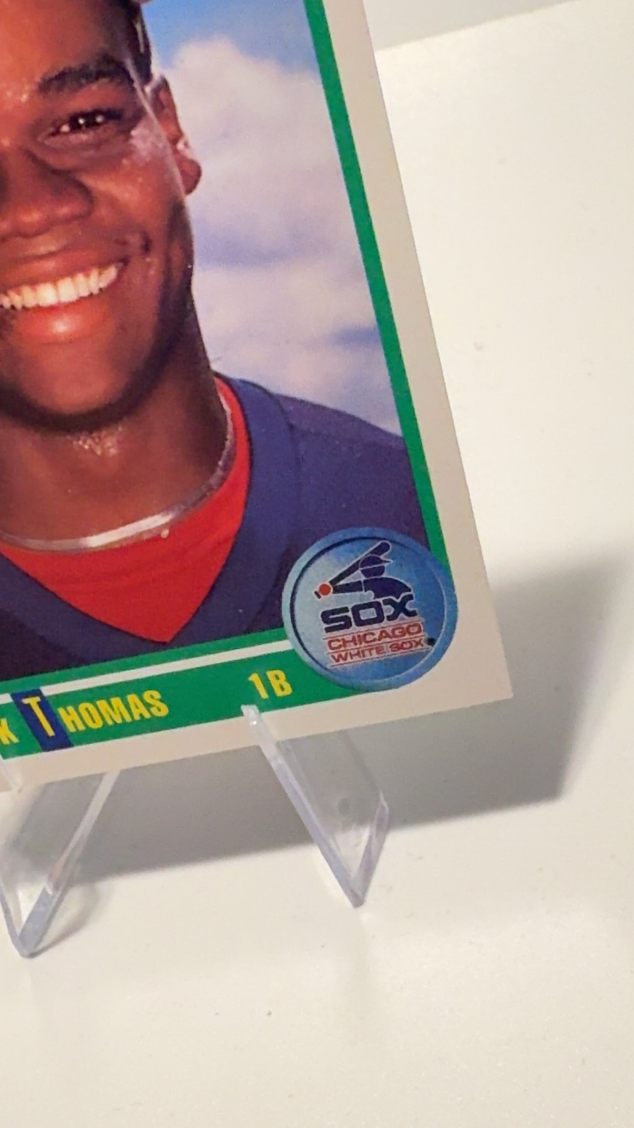 FRANK THOMAS RC 🔥 Score 1st Round Pick Baseball Rookie Card  #663  HOF Whitesox