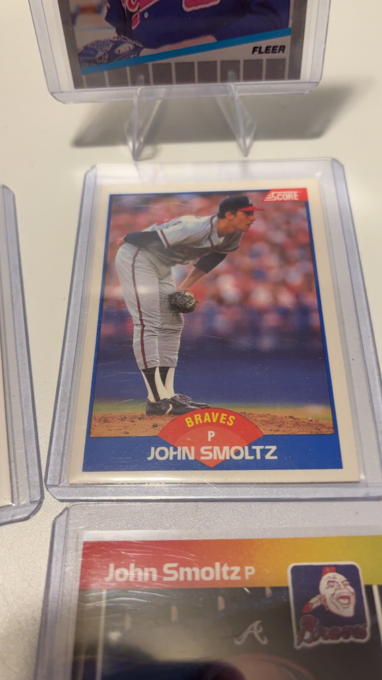 John Smoltz RC Lot