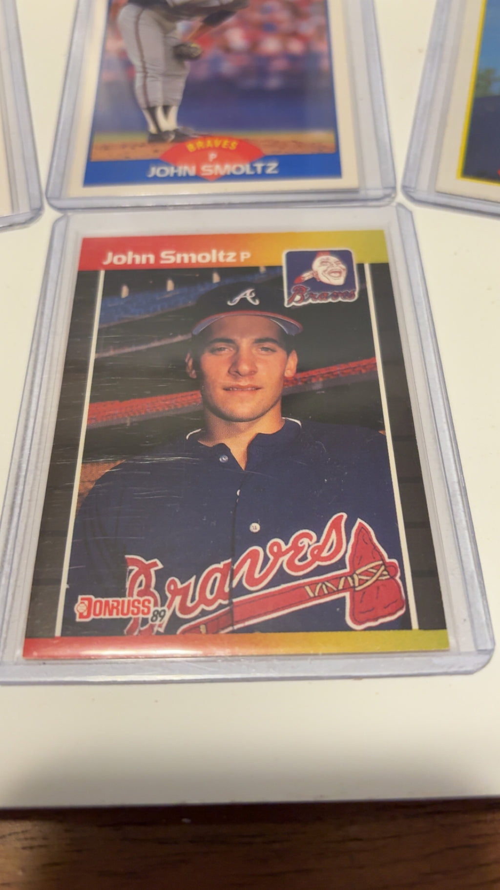 John Smoltz RC Lot