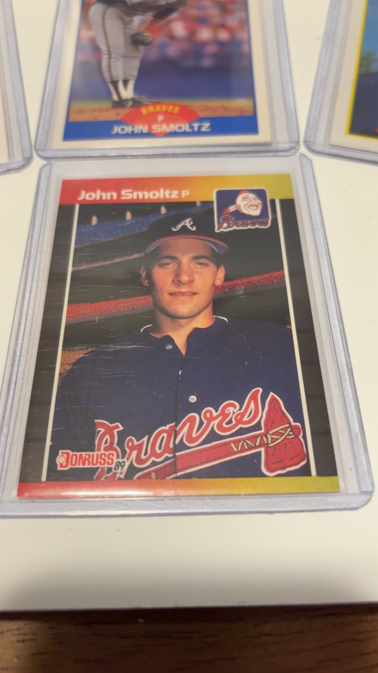 John Smoltz RC Lot