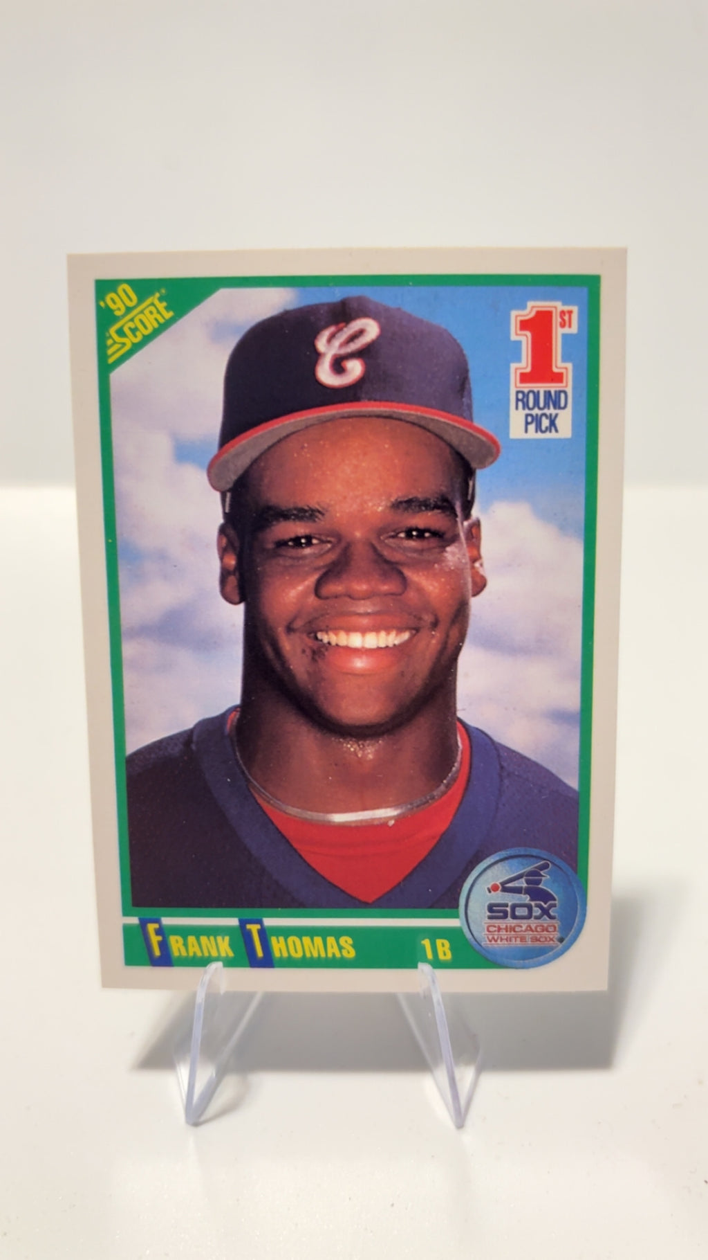FRANK THOMAS RC 🔥 Score 1st Round Pick Baseball Rookie Card  #663  HOF Whitesox