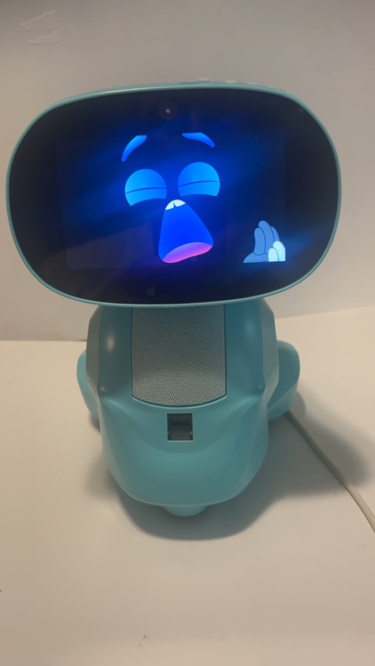 Miko 3 AI Powered Smart Pixie Blue Kids Robot with Learning Apps and Games