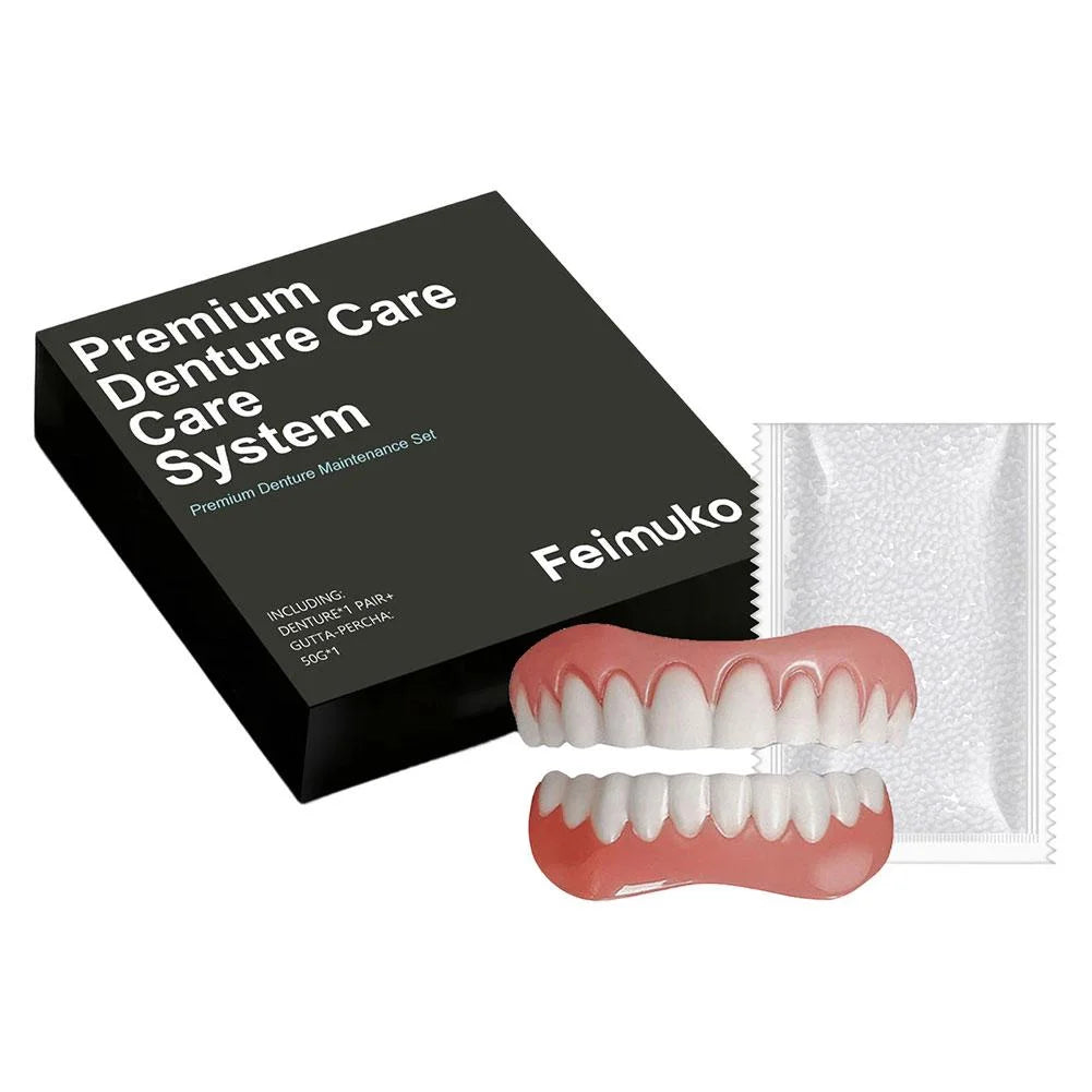Feimuko Premium Denture Care System Maintenance Set