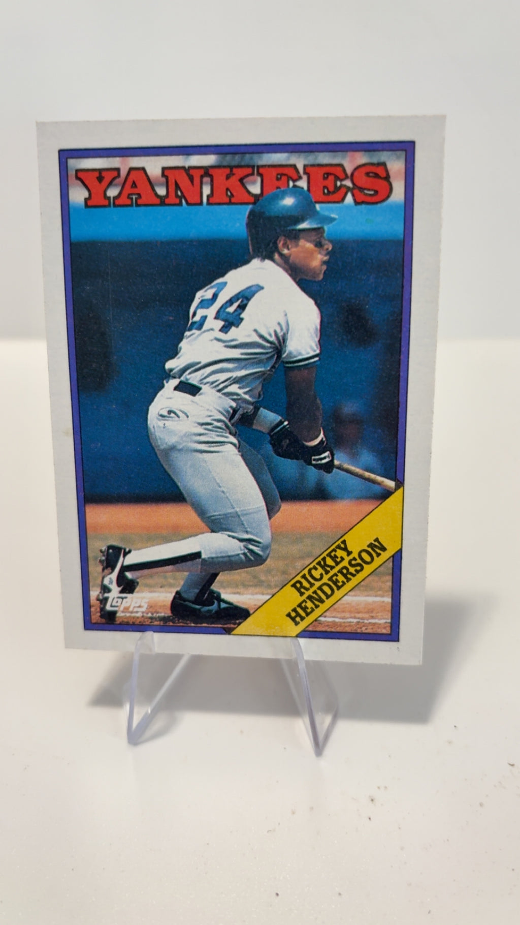 1988 TOPPS #60 RICKEY HENDERSON NEW YORK YANKEES