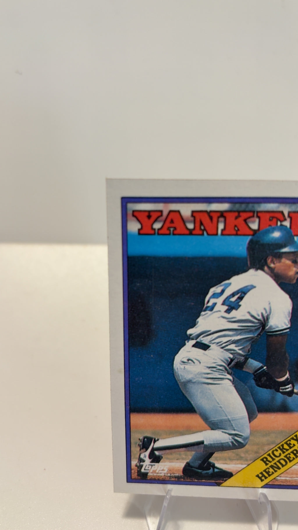 1988 TOPPS #60 RICKEY HENDERSON NEW YORK YANKEES