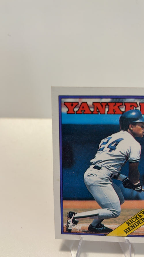 1988 TOPPS #60 RICKEY HENDERSON NEW YORK YANKEES