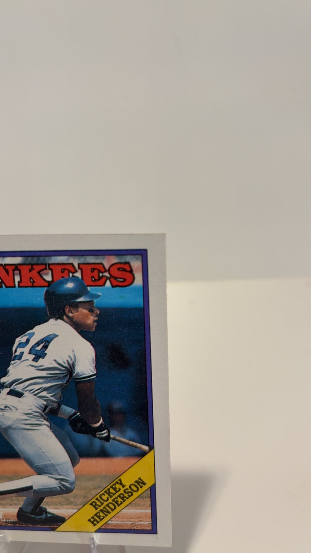 1988 TOPPS #60 RICKEY HENDERSON NEW YORK YANKEES
