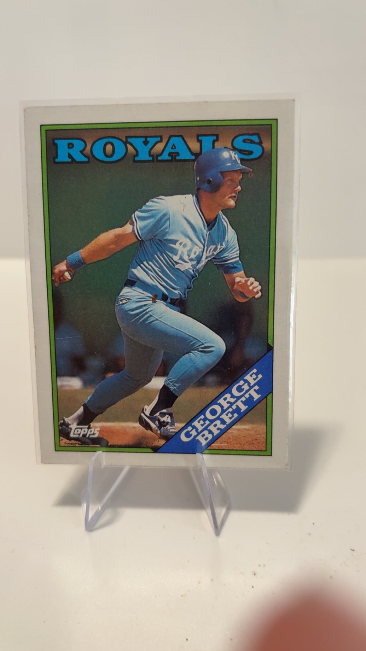 1988 Topps Tiffany #700 George Brett EX or better