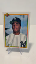 1990 Bowman   RC #439 Bernie Williams  New York Yankees Baseball Card