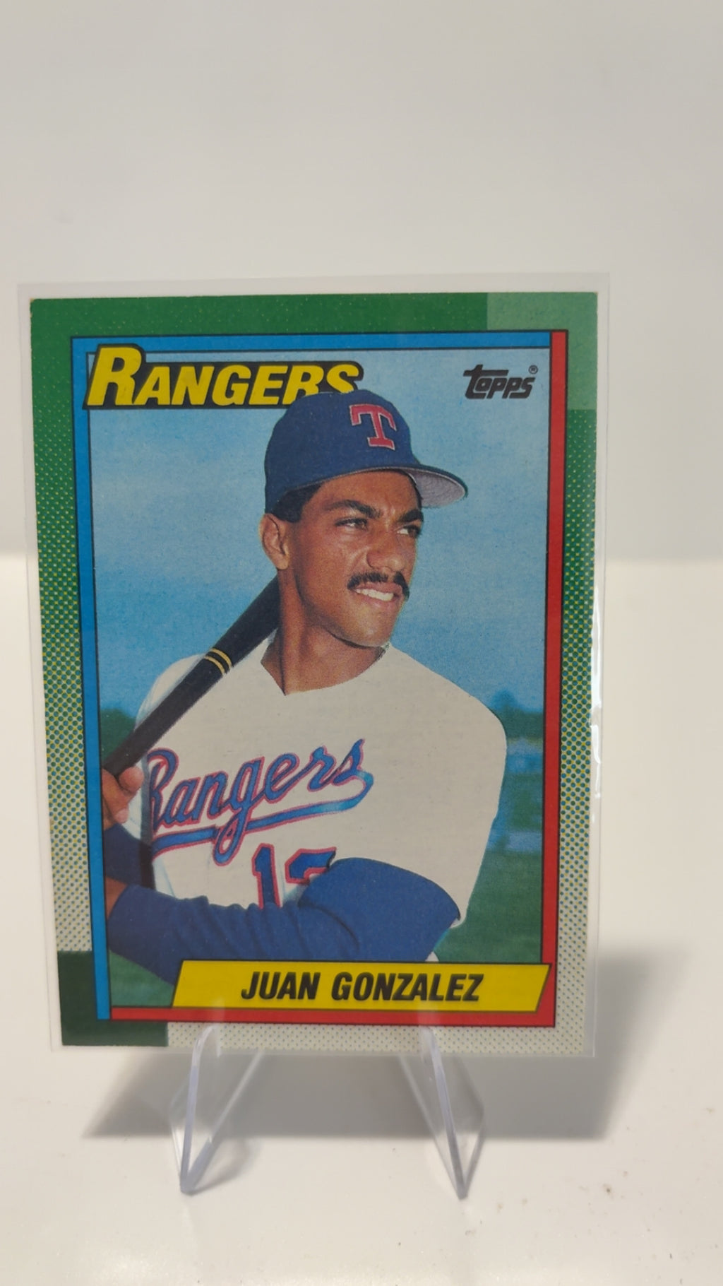 1990 Topps Collector's Edition (Tiffany) #331 Juan Gonzalez RC
