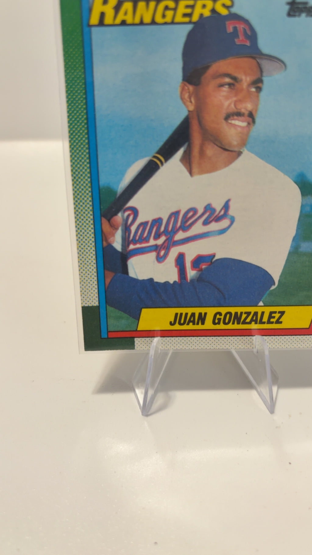 1990 Topps Collector's Edition (Tiffany) #331 Juan Gonzalez RC
