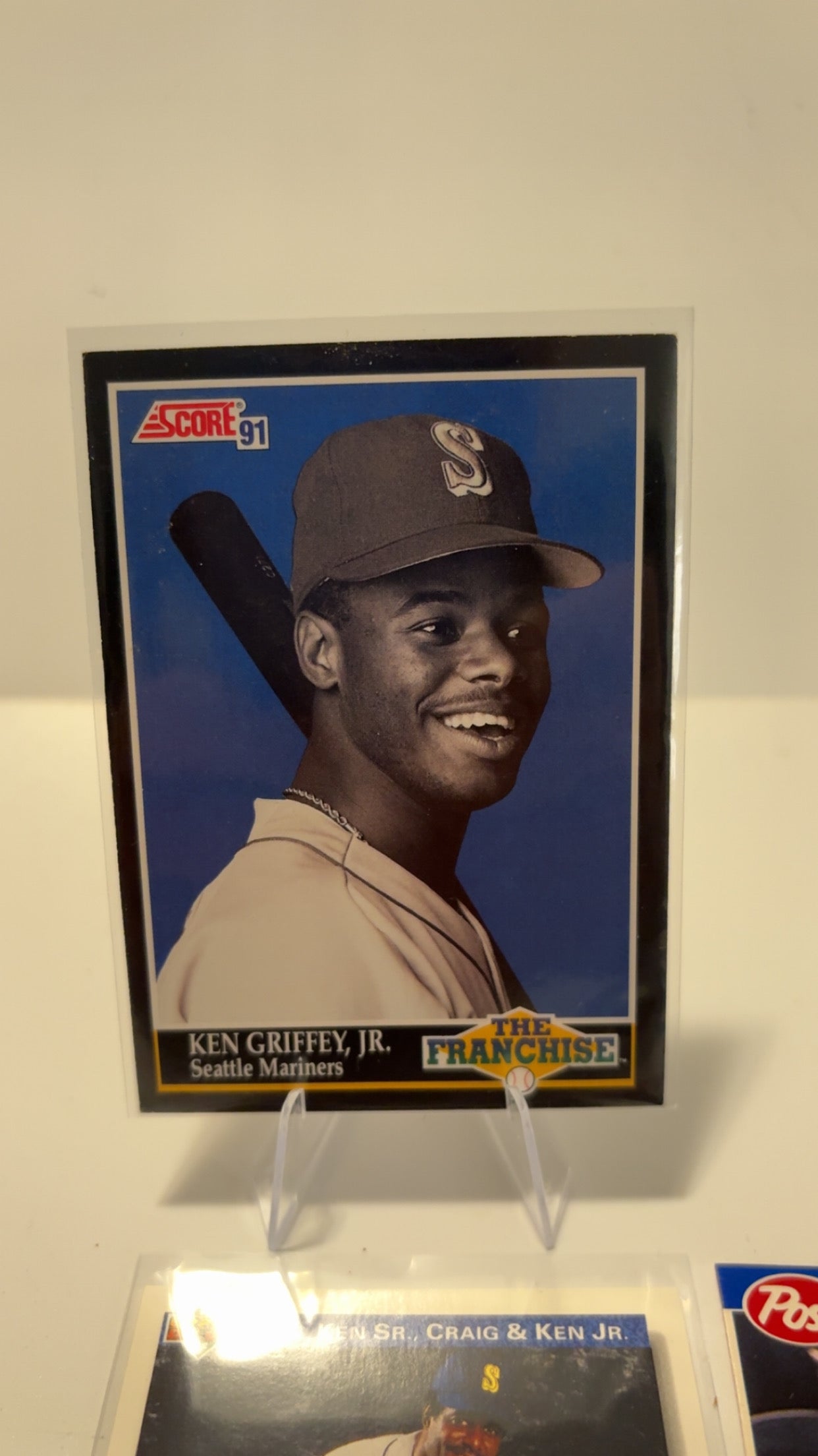 Ken Griffey Jr. 1990’s 4 card lot
