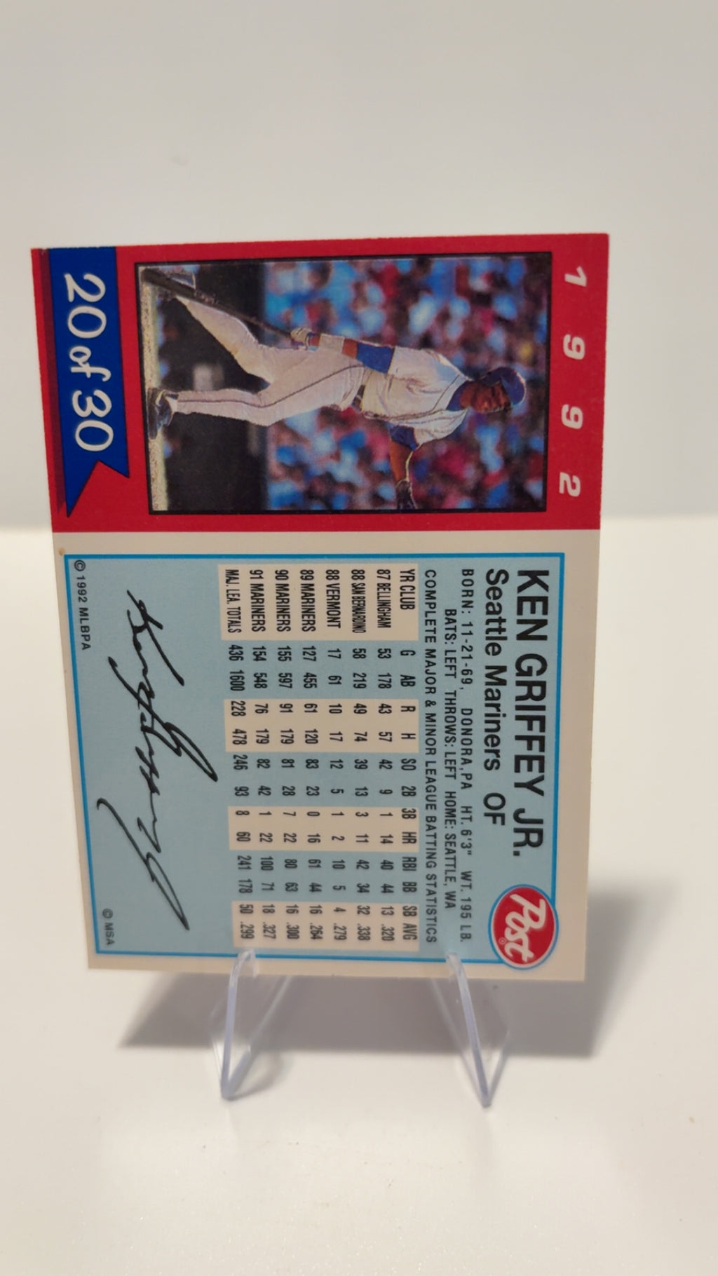 Ken Griffey Jr. 1990’s 4 card lot
