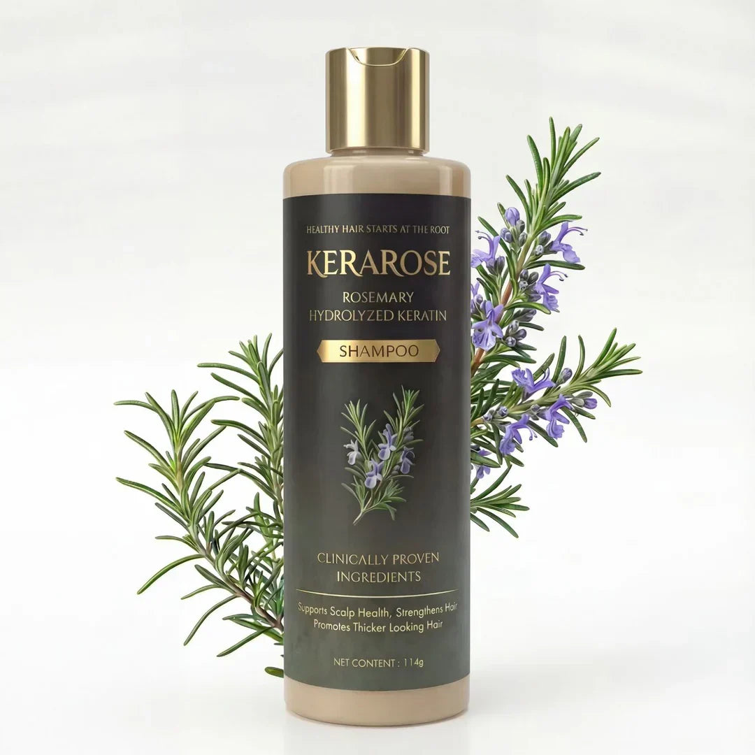 Kerarose Rosemary Shampoo For Hair Growth Natural Thickening & Rosemary 114g/4oz