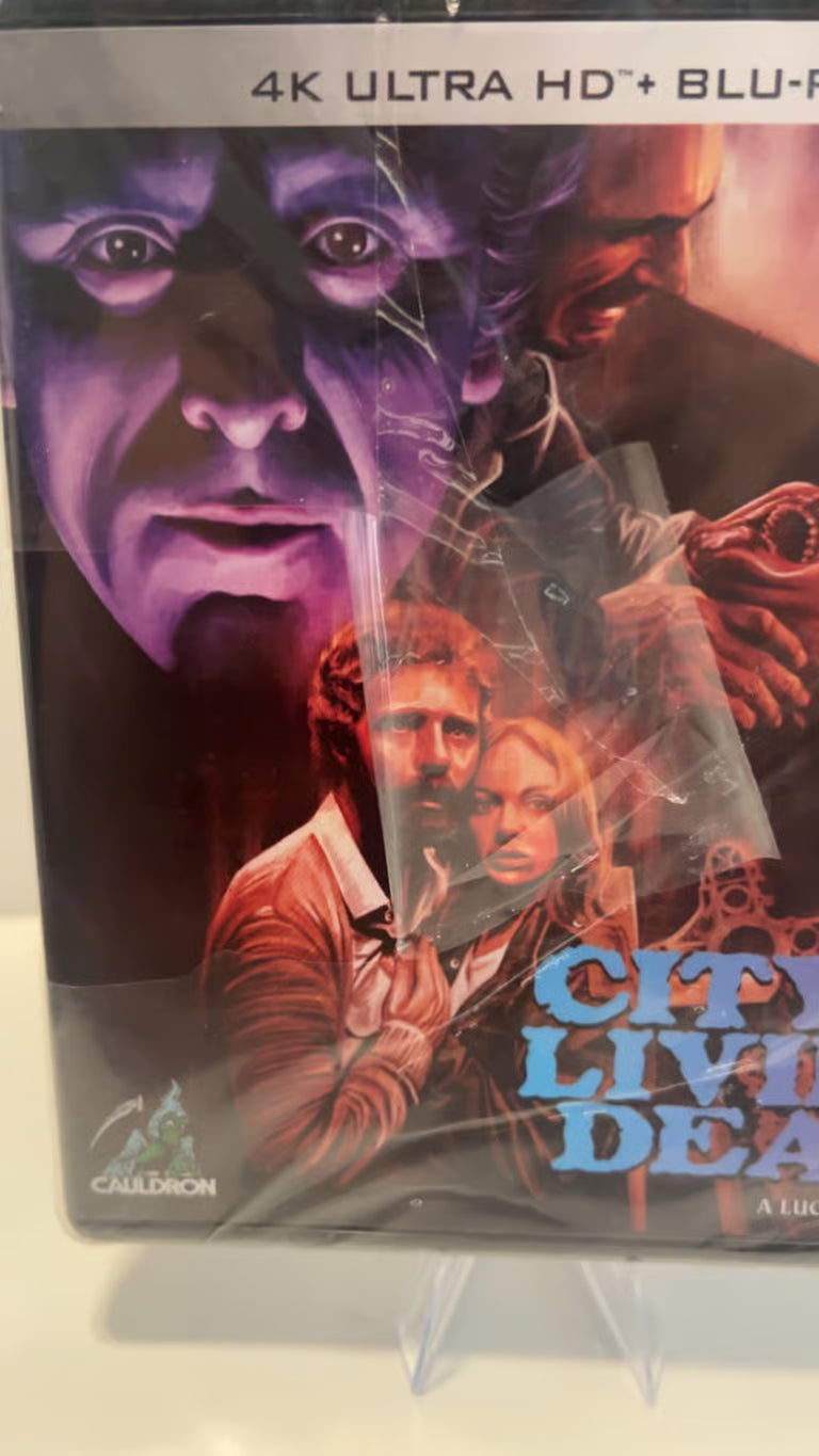 Cauldron Films City of the Living Dead 4K UHD Blu-ray 1980 Lucio Fulci Comm.