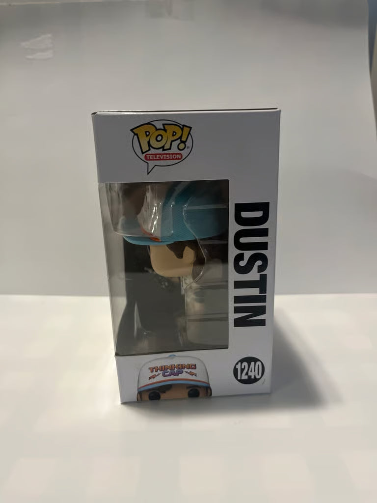 DUSTIN Funko Pop STRANGER THINGS Walkie Thinking Cap Hat HELLFIRE CLUB Netflix