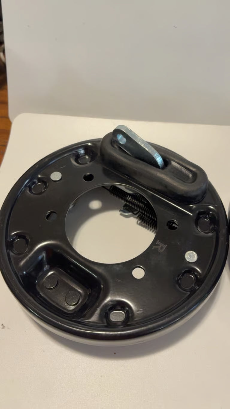 Evolution Golf Cart Classic Carrier Forester Brake Plate Assembly - Left and Right