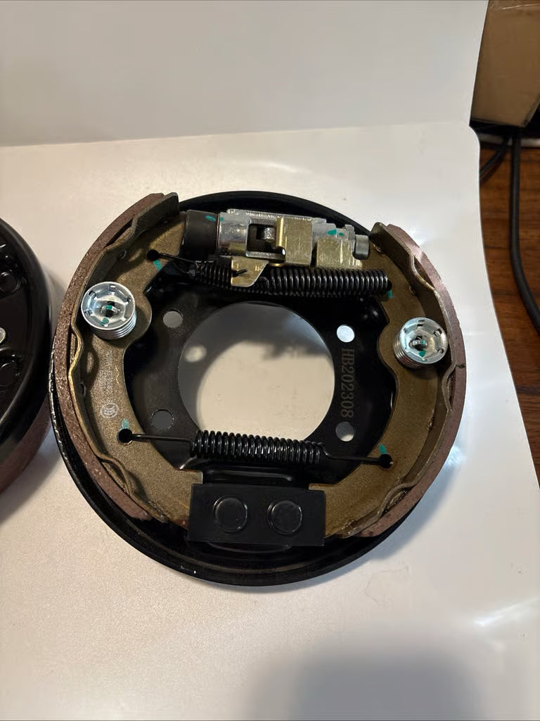 Evolution Golf Cart Classic Carrier Forester Brake Plate Assembly - Left and Right