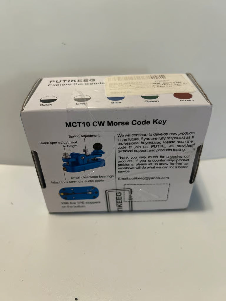 PUTIKEEG Mini Classical Morse Code Key - CW Morse Code Keys MCT10