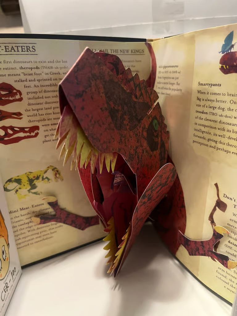 Encyclopedia Prehistorica Dinosaurs Pop Up Book Mathew Reinhart