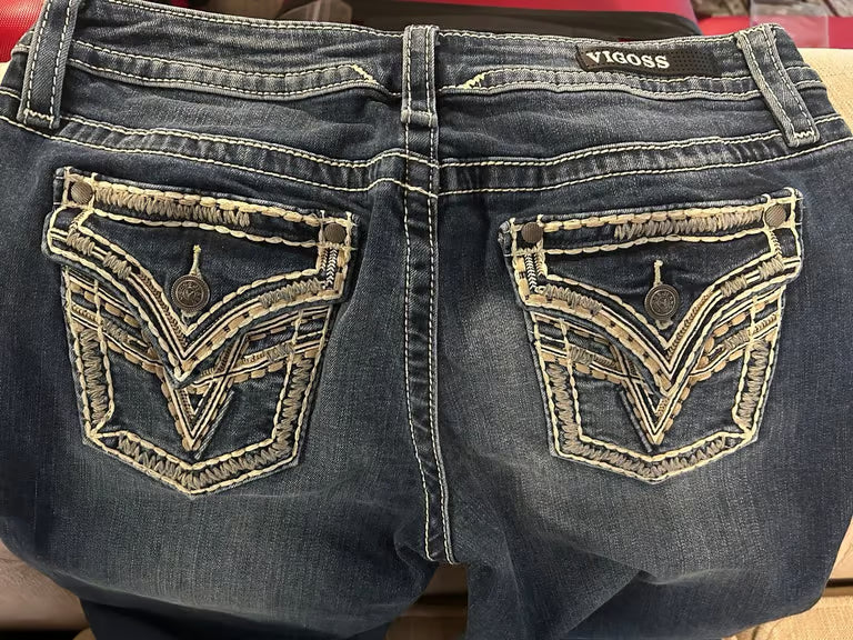 Vigoss women’s jeans size 6 Capri Pre-owned