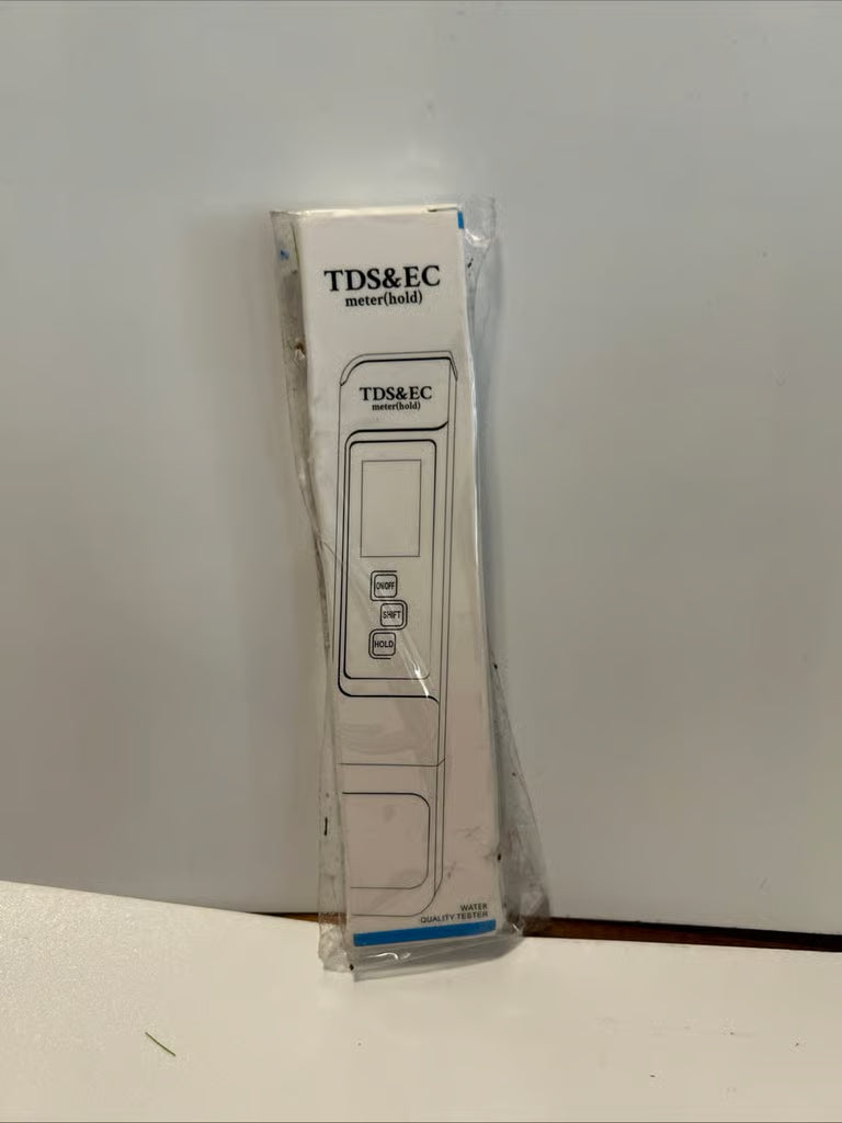TDS & EC Meter Digital Water Tester (EC-1) with Leather Case and Instructions