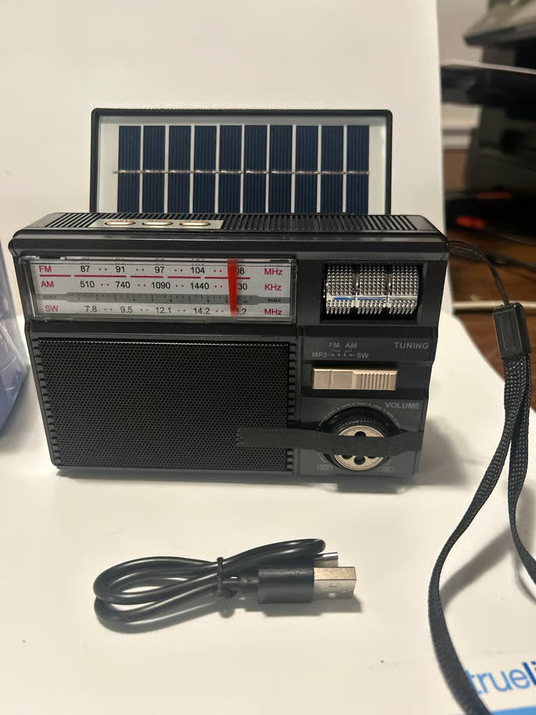 MG005 Portable Radio AM FM Shortwave with Bluetooth Speaker, Transistor Radio pre-owned