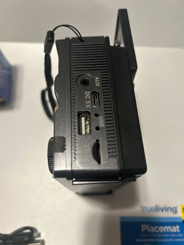 MG005 Portable Radio AM FM Shortwave with Bluetooth Speaker, Transistor Radio pre-owned