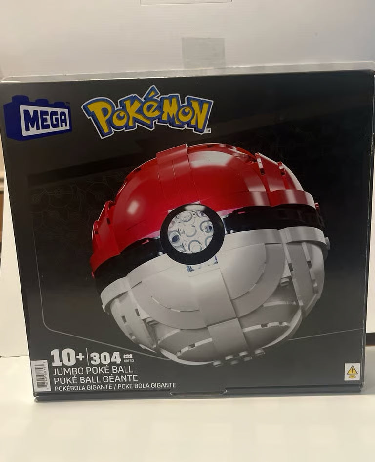 MEGA Construx Pokémon Jumbo Poké Ball Construction Set