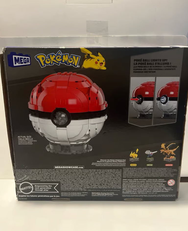 MEGA Construx Pokémon Jumbo Poké Ball Construction Set