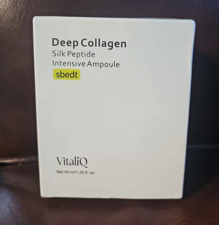 VitaliQ Deep Collagen Korean Silk Peptide Intensive Ampoule Serum