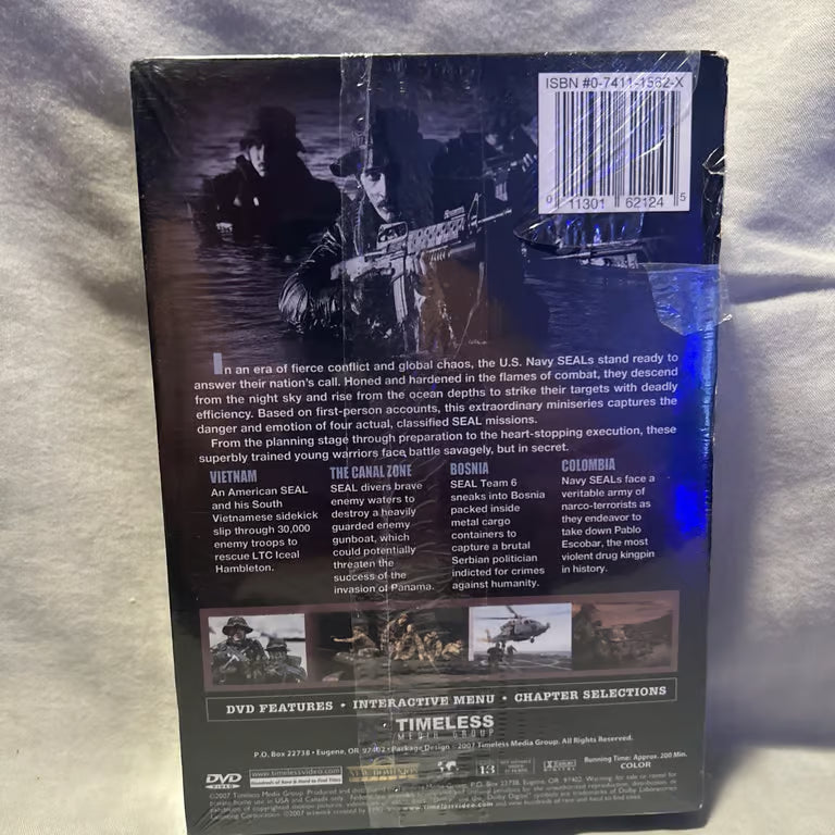 Navy Seals: Covert Operations (2 Disc DVD) Vietnam, Canal Zone, Bosnia, Columbia