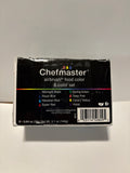 Chefmaster - Airbrush Food Coloring - 8 Color Pack - Vibrant and Fade-Resistant