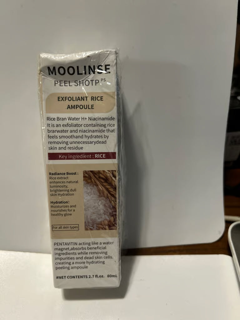 Moolinse Peel Shotp Exfoliant Rice 2.7 oz 80ml
