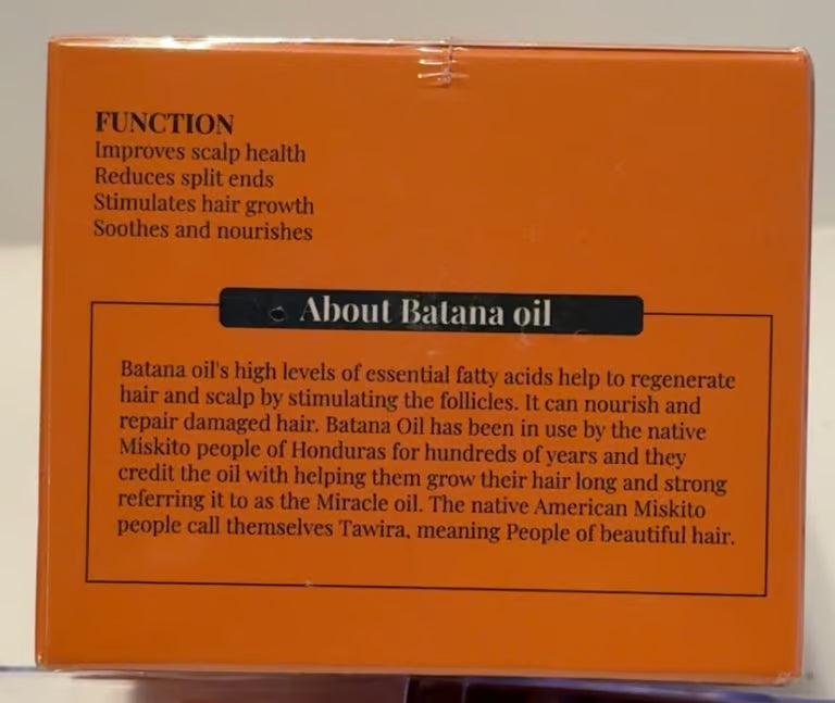 Bormsi Batana Oil 100% Raw & Pure Hair Oil 5.3fl oz Essential Fatty Acids Repair