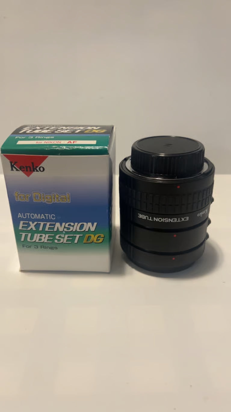 Kenko Automatic DG Extension Tube Set for Nikon AF 12mm 20mm 36mm Japan