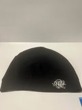 SYNA Black Skull Cap w/ SYNA Logo, One Size, Unisex Adults