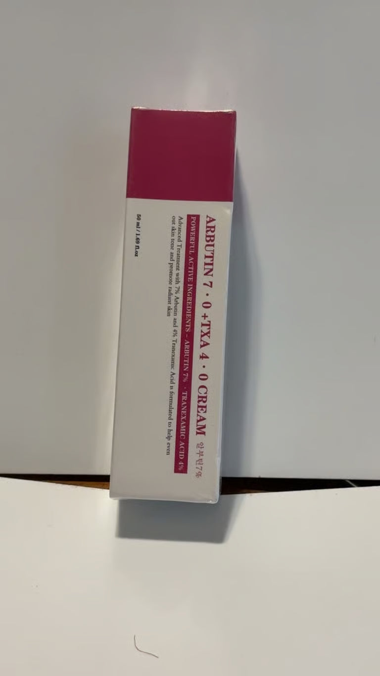 Arbutin 7% + Tranexamic Acid 4% Cream, 70,000Ppm Arbutin 40,000Ppm TXA Cream NIB