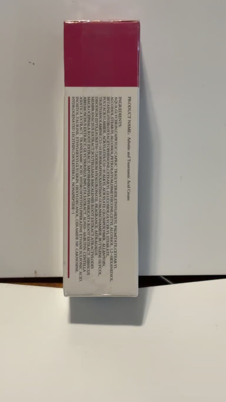 Arbutin 7% + Tranexamic Acid 4% Cream, 70,000Ppm Arbutin 40,000Ppm TXA Cream NIB