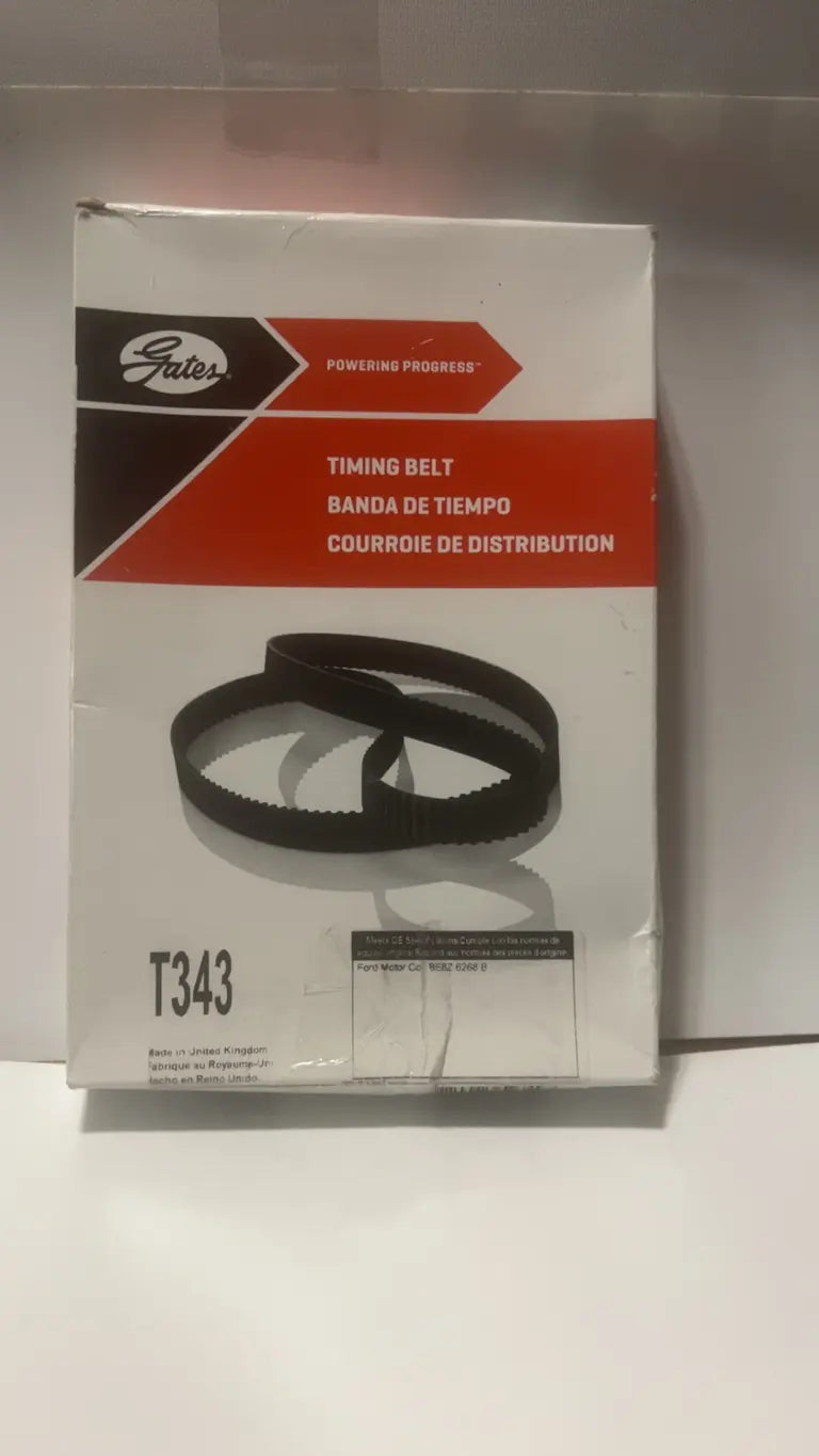 Gates T343 Engine Timing Belt OEM TB343 BM5G-6K288-AA BE8Z-6268-C