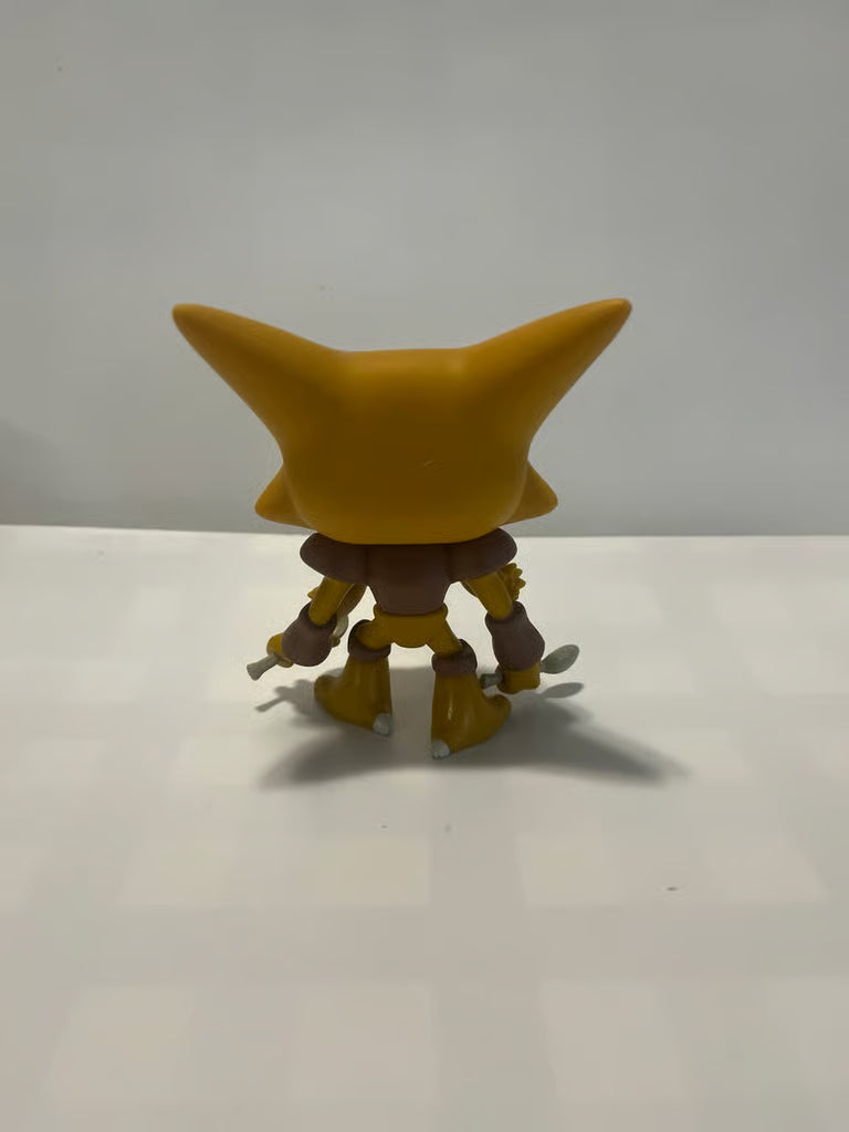 Lot of 4 Funko Pops loose no box- Blue, Patrick, moonwalker, and Alakazam Pre-owned