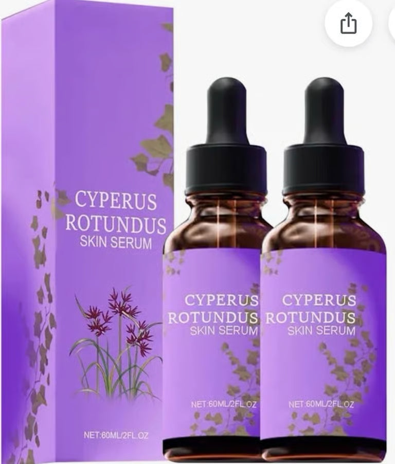 2 Pack Cyperus Rotundus Skin Serum 60ml / 2oz Facial Oil Moisturizing