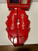 Brembo set of 2 Universal Disc Brake Caliper Covers Red Plastic
