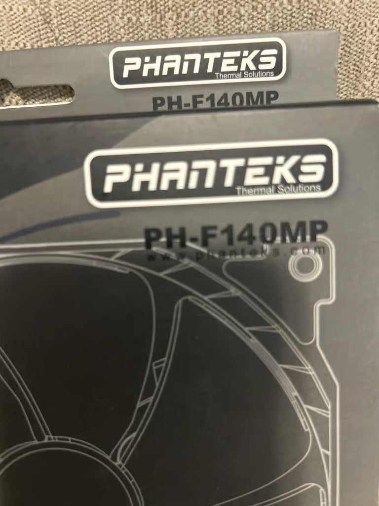 Phanteks PH-F140MP high static pressure fan one 2pin + one 3pin wire connection