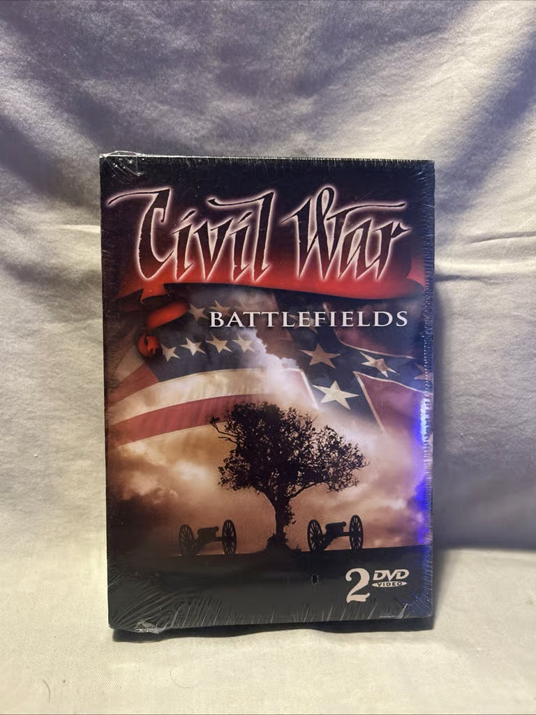 Civil War Battlefields 2-Disc DVD Set new