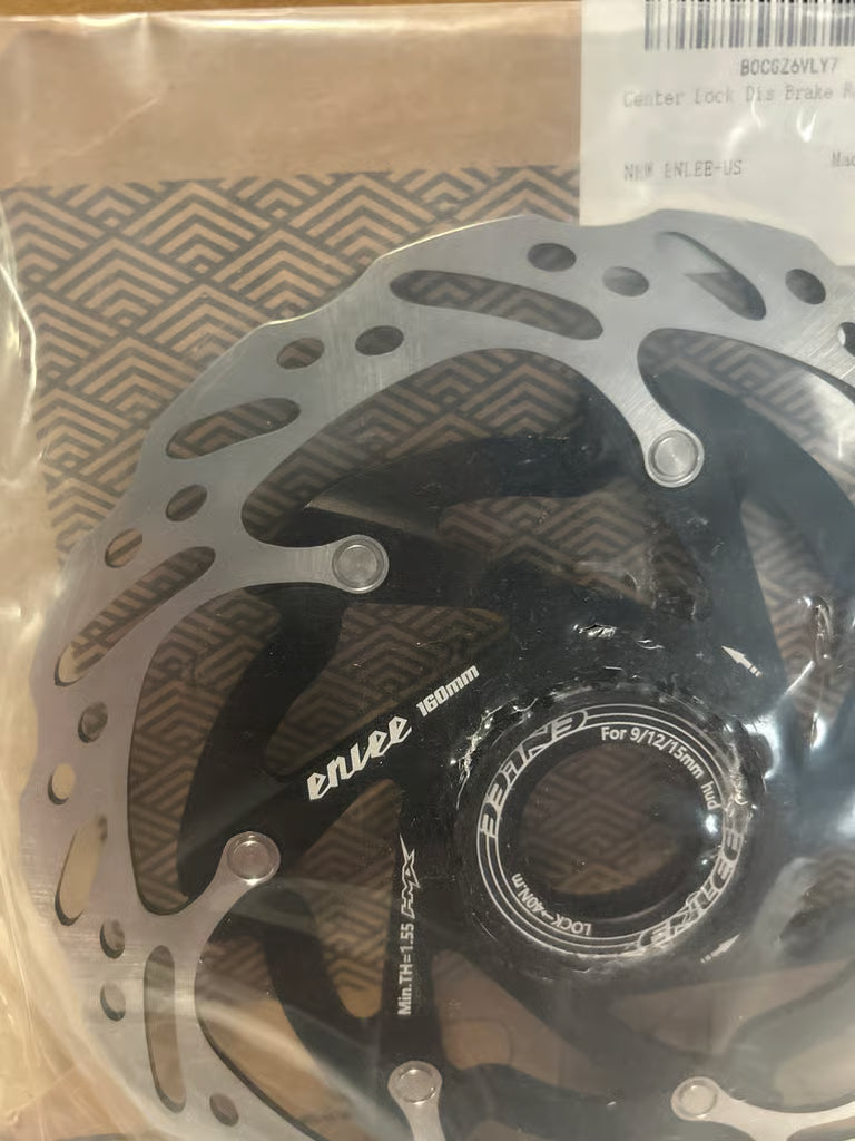 Enlee 160mm center lock disc brake rotor